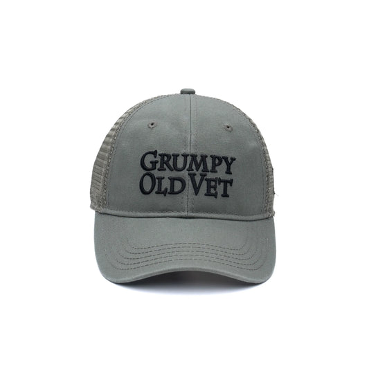 grunt style grumpy old vet hat