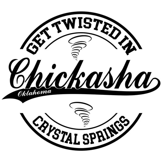 Get Twisted In Chickasha Koozie